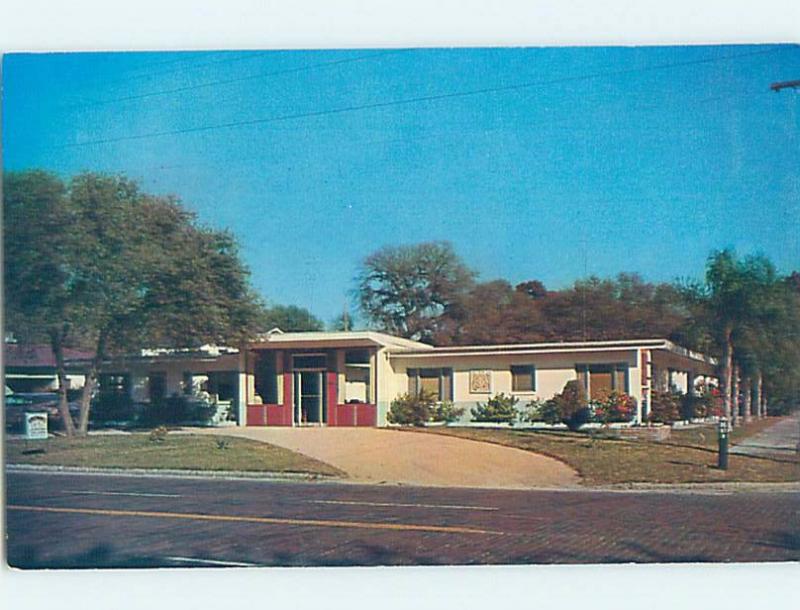 Unused Pre-1980 MOTEL SCENE St. Petersburg Florida FL B5452