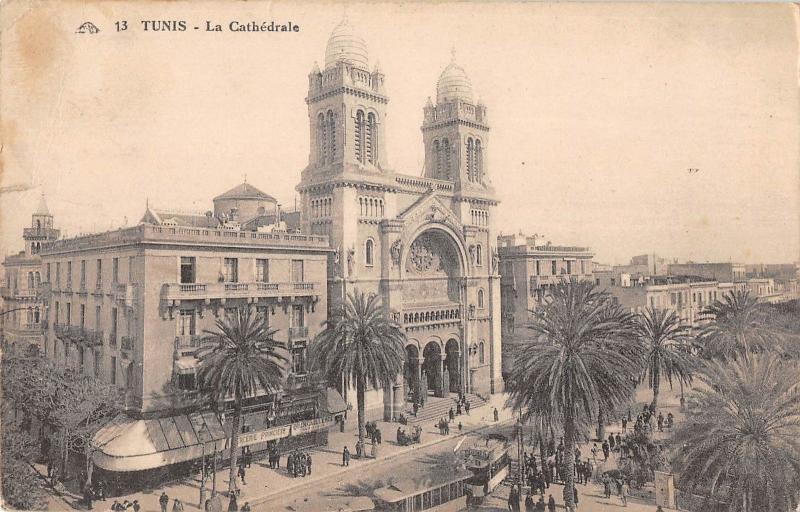 BF9117 tunisia la cathedrale tramway     Tunisia