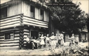 Pell City Alabama AL Kids Camp Campo Chico Camp Winnataska Postcard