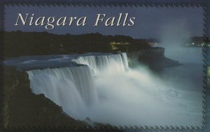 America Postcard - Illumination of Niagara Falls, New York RS22031