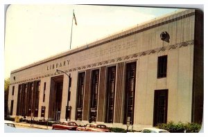 Postcard LIBRARY SCENE Toledo Ohio OH AU3022