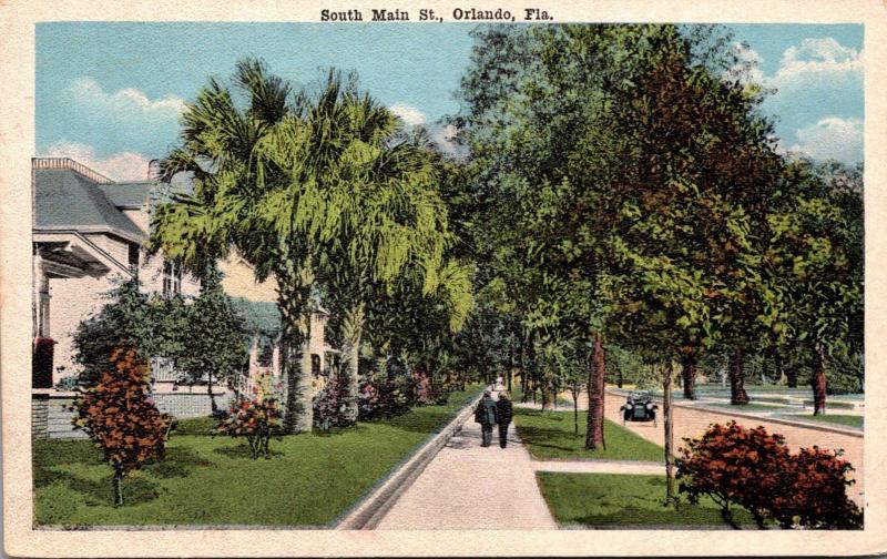 Florida Orlando South Main Street 1921