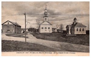 Massachusetts  Sturbridge , 3 Public Buildings