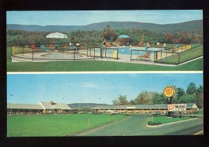 Breezewood, Pennsylvania/PA Postcard, Breeze Manor Motel, US Route 30