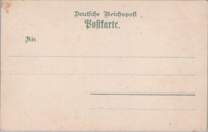 Germany Gruss aus Bremen Ratskeller Rathaus Litho Postcard C066
