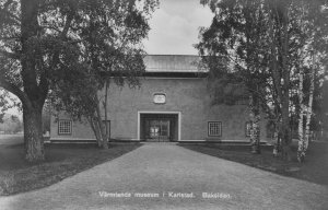 Varmlands Museum Karlstad Museet Sweden Old Photo Postcard