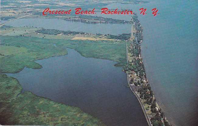 Crescent Beach on Lake Ontario - Rochester, New York
