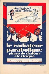 Le Radiateur Parabolique Phare De Chaleur Electrique Advertising Unused 