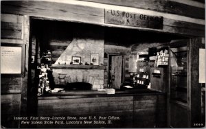 PC Interior First Berry-Lincoln Store Post Office New Salem State Park Illinois