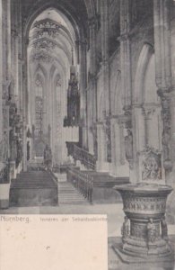 Germany Nuernberg Inneres der Sebaiduskirche