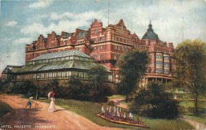 Postcard UK Hotel Majestic Harrogate Oilette Tuck 23-3118