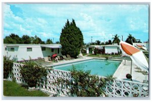 Clearwater Florida FL Postcard Green Acres Mobile Home Park Scene 1971 Vintage