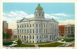 IL, Bloomington, Illinois, County Court House, Curteich No. 37925