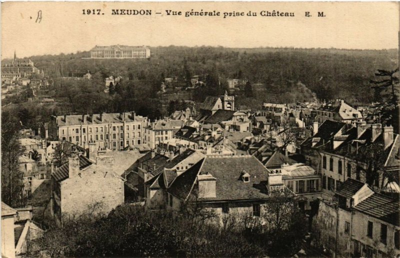 CPA   Meudon - Vue générale prise du Cháteau  (581706)