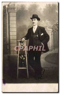 PHOTO CARD Fantasy - Men - Man - Old Postcard