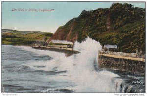 Sea Wall In Storm, TEIGNMOUTH (Devon), England, UK, 1900-1910s
