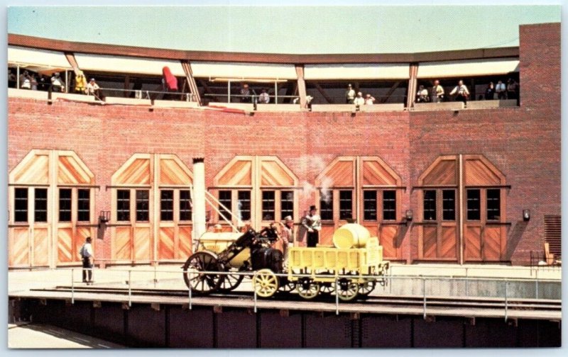 Postcard - Stephenson's Rocket, Railfair '81 -  Sacramento, California