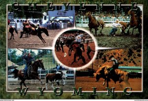 Wyoming Cheyenne Rodeo Events Multi View