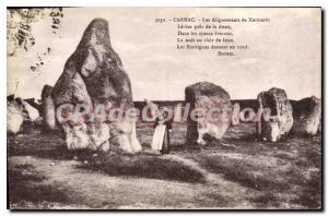 Postcard From Old Carnac The Alignments Kermario