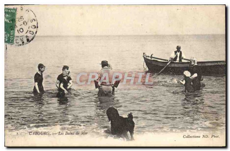 Old Postcard Cabourg Les Bains de Mer