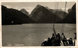 Norway Fjaerland Fjærland Vintage RPPC 08.62