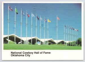 Oklahoma City Oklahoma~National Cowboy Hall of Fame~Continental Postcard