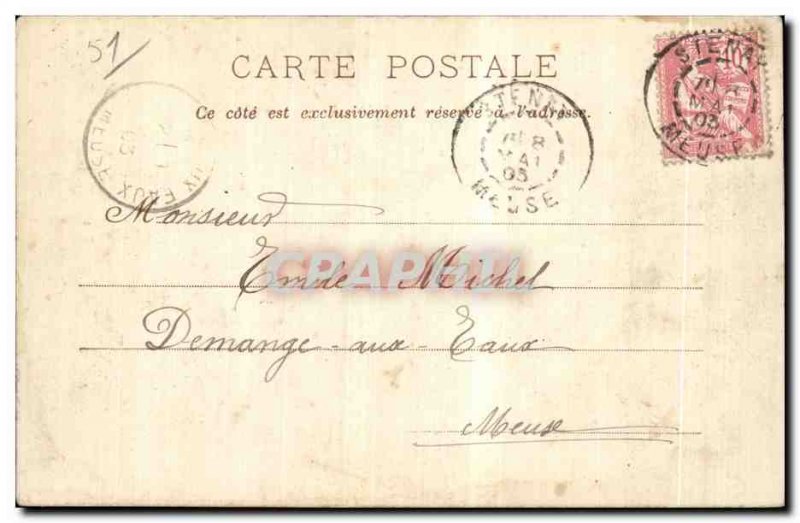 Old Postcard Epernay New Theater