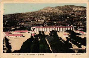 CPA LODEVE La Caserne et le Parc (686653)