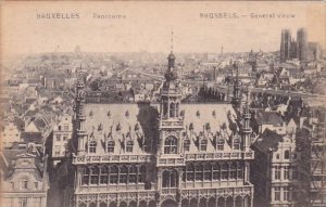 Belgium Brussells Bruxelles Panoramaic Brussels General View