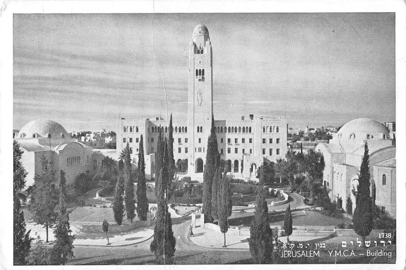 US2194 Israel Jerusalem Y.M.C.A Building jew judaica