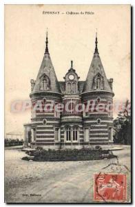 Old Postcard Epernay Chateau De Pekin