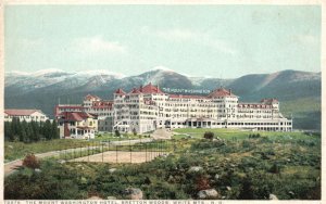 Vintage Postcard Mt. Washington Hotel Bretton Wood White Mountains New Hampshire