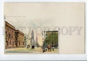 3074130 NEW YORK CITY Fifth Avenue Vintage colorful PC