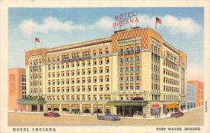 4386 IN Fort Wayne 1940's  Hotel Indiana