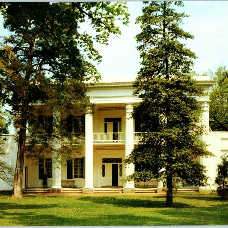 c1960s Hermitage, Tennessee Andrew Jackson Home Giant Postcard Color King Vtg 5O