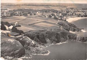 BR51005 Rotheneuf vue aerienne de l hotel restaurant France