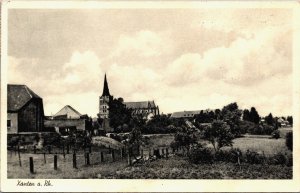 Germany Xanten View Vintage Postcard C170