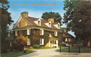 Audubon Montgomery County Pennsylvania 1960s Postcard Mill Grove Shrine