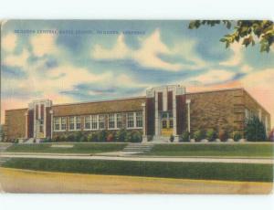 Linen SCHOOL SCENE De Queen - Near Texarkana Arkansas AR E2792