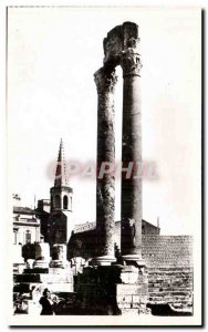 Old Postcard Arles Un Coin Du Theater Antique Corinthian Columns