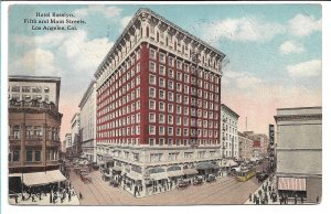Los Angeles, CA - Hotel Rosslyn - 1916