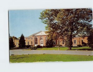 Postcard Hanover College Lynn Hall Hanover Indiana USA