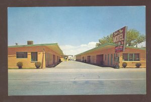 WINSLOW ARIZONA ROUTE 66 SAND N SAGE MOTEL VINTAGE ADVERTISING POSTCARD