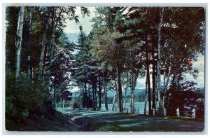 1956 View Near Wilkes-Barre Road Kingston Pennsylvania Vintage Antique Postcard