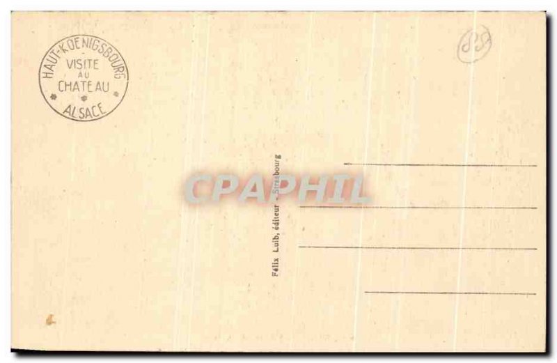 Postcard Old Hochkönigsburg