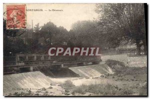 Old Postcard Montargis The Deversoir