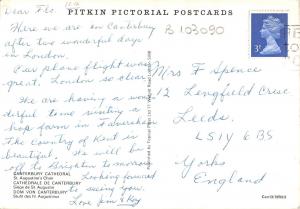 B103090 canterbury cathedral st augustine s chair    uk