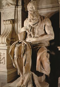 Postcard Moses By Michelangelo Roma Basilica Rome Italy