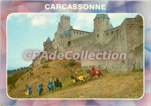 Postcard Modern Carcassonne Chateau Comtal