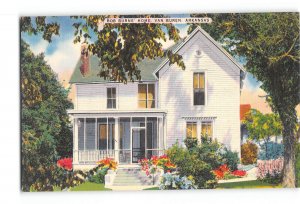 Van Buren Arkansas AR Postcard 1930-1950 Bob Burn's Home